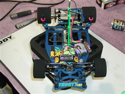 Chris Doseck's new Trinity 1/12th-scale car. (Click to enlarge)
