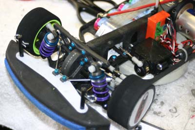 Paul Lemieux's Losi XXX-S G+, also featuring the new CVD bones. (Click to enlarge)