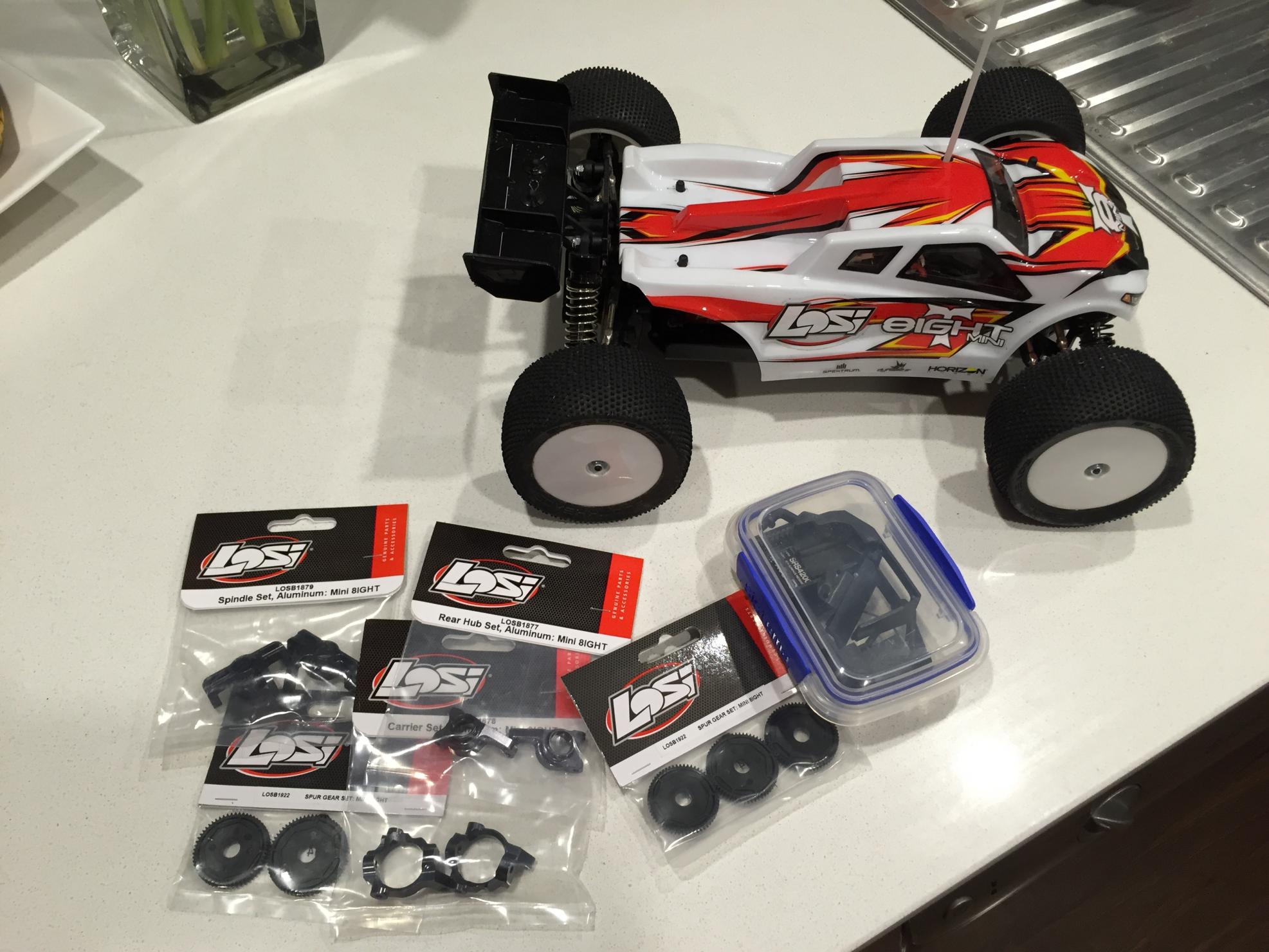 losi 8ight rtr upgrades