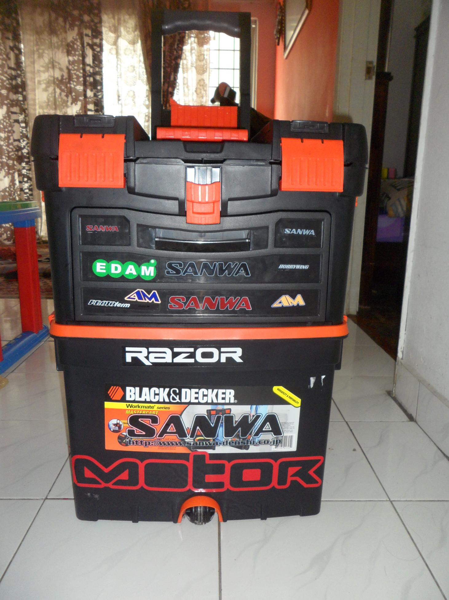 BLACK DECKER RC TOOL BOX WITH WHEELS - FOR SALE - R/C Tech Forums