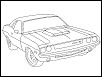 Blank Templates for Designing On Paper-1970_dodge_challengertemplate.jpg