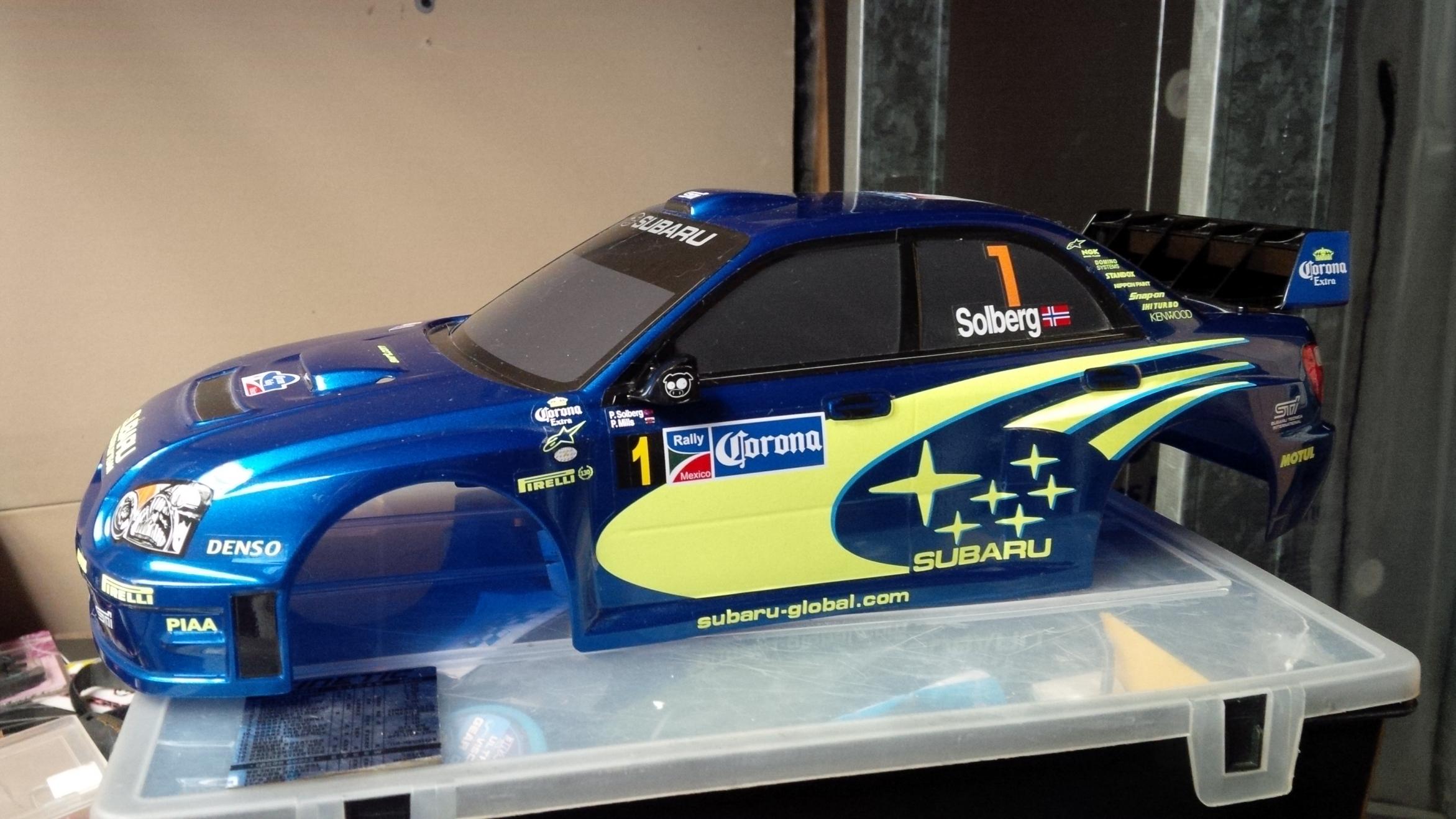 Tamiya Subaru Impreza WRC'04 Body Set Lightweight