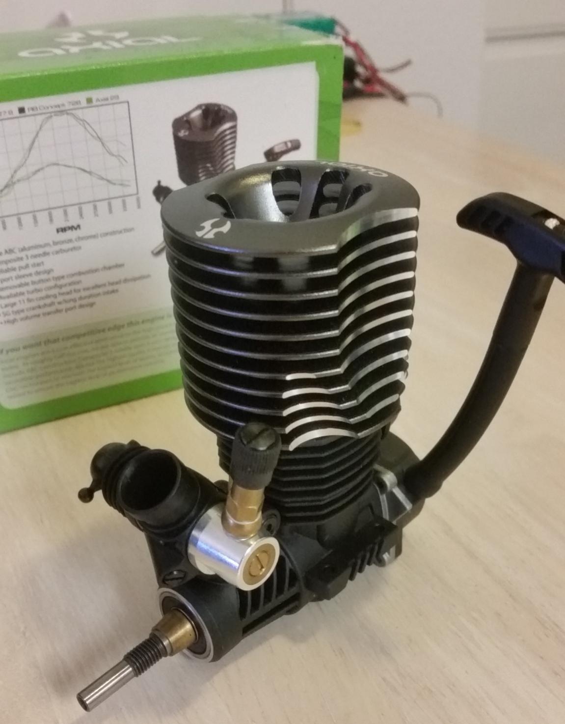 axial nitro engine