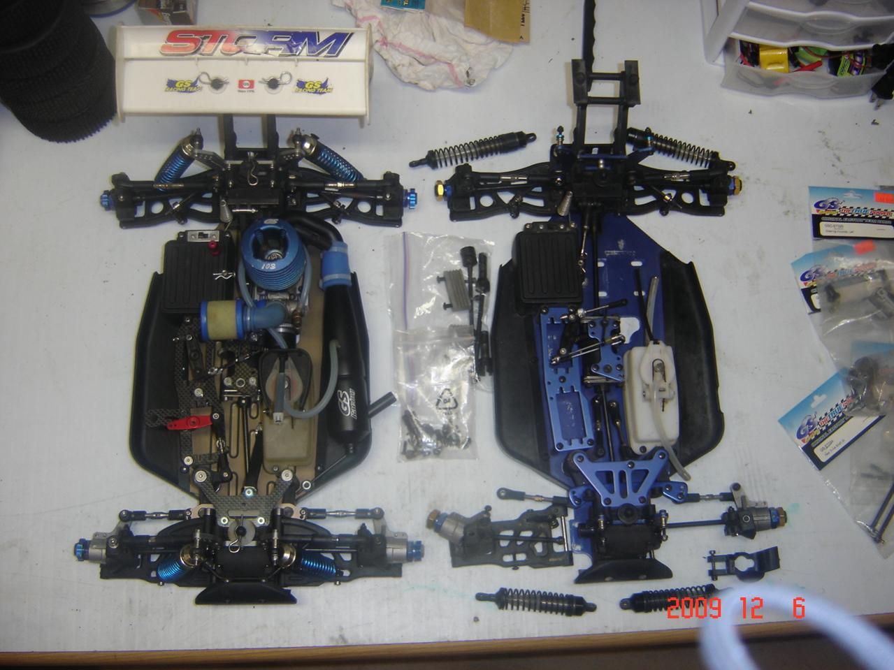 GS RACING VS1201 chassis VISION PRO 