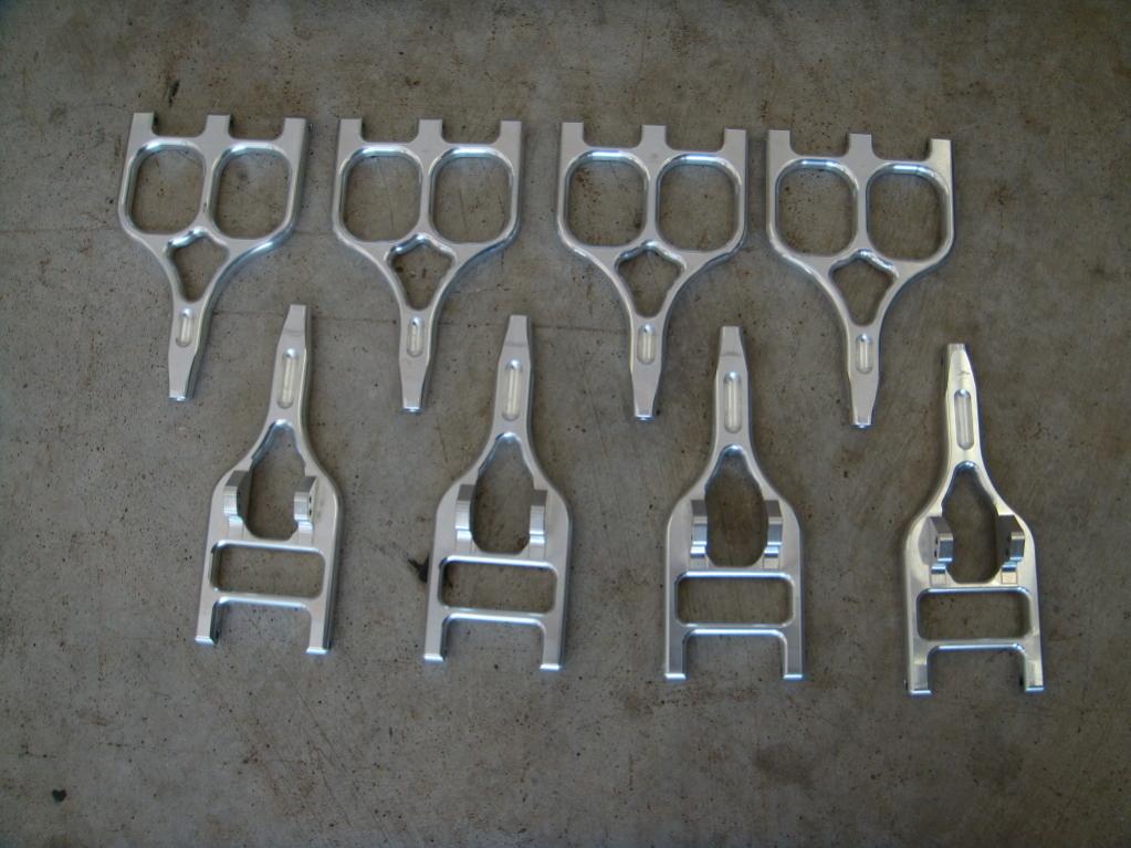 FR] HCR - Hardcore Racing Components Telaio Titanio T-Maxx - Passo